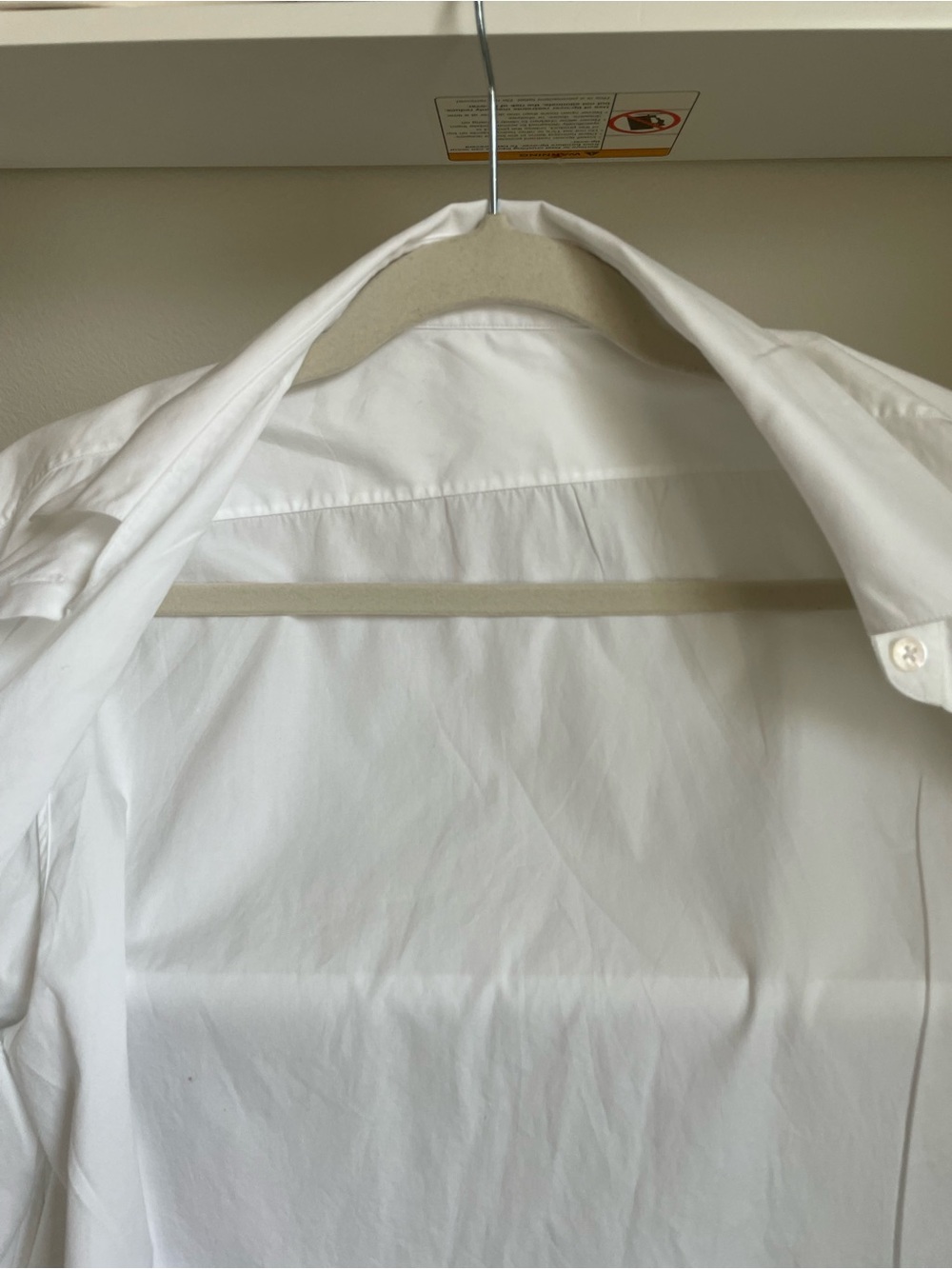 The Row Oversized White Button-Up Shirt - Picture 7 of 9